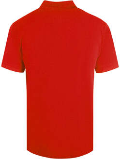 Cavalli Class Rood poloshirt met Cavalli Class-logo - maat L