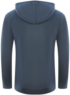 Cavalli Class Sprinting Leopard Logo Navy Blauw Hoodie - maat XL