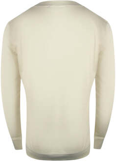 Cavalli Class Sweatshirt Met Getapete Schouders En Beige Zandkleur