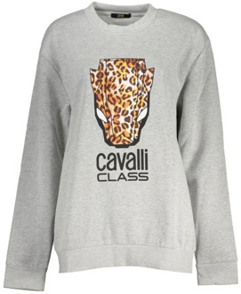 Cavalli Class Sweatshirts Cavalli Class , Gray , Dames - 2Xl,Xl,L,M,S