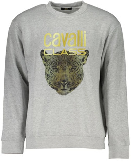 Cavalli Class Sweatshirts Cavalli Class , Gray , Heren - Xl,L,M,S