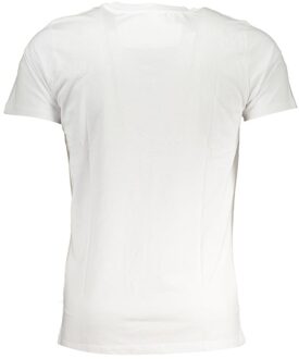Cavalli Class T-shirt Korte Mouwen Ronde Hals Wit - L