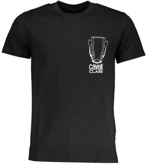 Cavalli Class T-shirt Korte Mouwen Zwart