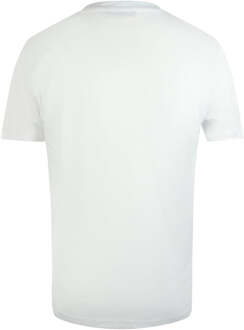 Cavalli Class Tiger Floral Logo Wit T-shirt - M