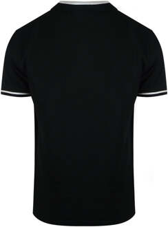 Cavalli Class Tiger Floral Logo Zwart T-shirt - maat M