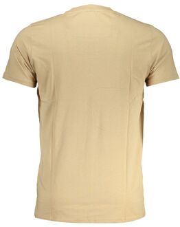 Cavalli Class Tiger Grafisch T-shirt Gouden Tijger - maat XL Bruin