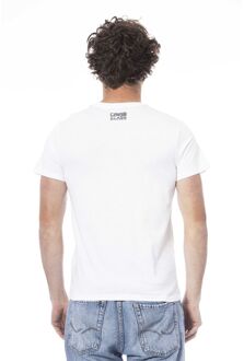Cavalli Class Tiger T-shirt Klasse Stijl Wit