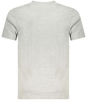 Cavalli Class Tijger Grafisch T-shirt - maat L Lichtgrijs