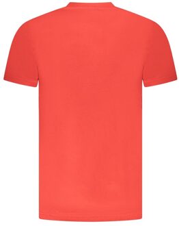 Cavalli Class Tijger Grafisch T-shirt met Korte Mouwen - maat 2XL Oranje