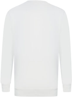 Cavalli Class Tijger Silhouette Logo Witte Trui - maat