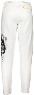 Cavalli Class Tijgerprint Relaxte Broek - maat Wit
