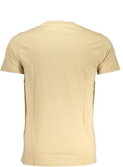 Cavalli Class Tijgerprint Ronde Hals T-Shirt - maat 2XL Beige
