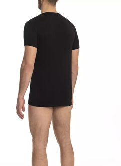 Cavalli Class V-hals T-shirt Slim Fit Ondergoed Zwart - XL