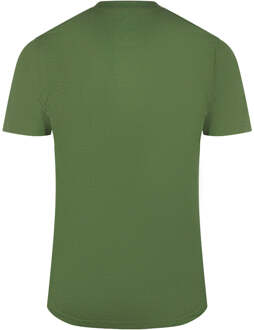 Cavalli Class Varsity Logo Militair Groen T-shirt