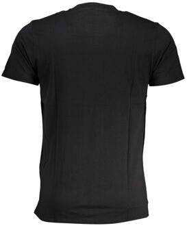 Cavalli Class Verfpuntlogo Zwarte T-Shirt