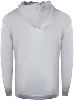 Cavalli Class witte hoodie met bloemenlogo - maat
