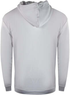Cavalli Class Witte hoodie met Cavalli-klasse omgekeerd logo - maat XL