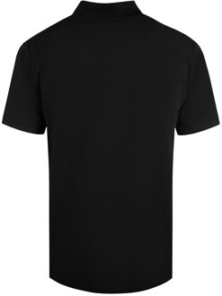 Cavalli Class zwart poloshirt met vet logo - maat M