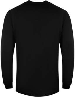 Cavalli Class zwart sweatshirt met groot cirkellogo - XL