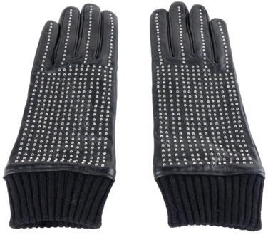 Cavalli Class Zwarte Mannen Handschoenen Clt.003 Cavalli Class , Black , Dames - 9 IN