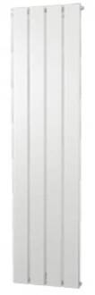 Cavallino Retto designradiator verticaal enkel middenaansluiting 1800x298mm 614W wit