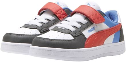 Caven 2.0 Block AC+ PS Sneakers Junior grijs - wit - rood - 28