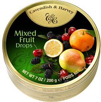 Cavendish En Harvey Mixed Fruit Drops 200 Gram