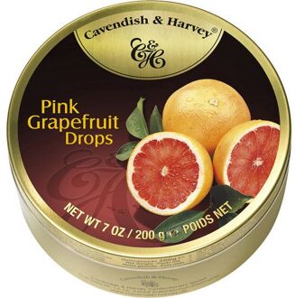 Cavendish & Harvey Pink Grapefruit Drops 200 Gram