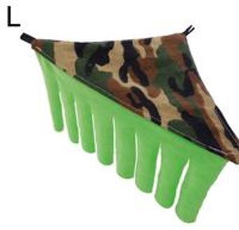 Cavia Hoek Fleece Bos Hideout Hamster Kooi Hangmat Rat Opknoping Bed Nest Speelgoed Cooling Tent Kleine Dieren Huis 20E groen / L