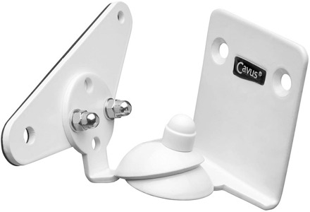 Cavus HE3TW - Muurbeugel voor Denon Heos 3 - Draaibaar - Wit