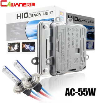 Cawanerl H1 H3 H7 H8 H11 9005 HB3 9006 HB4 881 Car Xenon Light HID Kit AC Ballast + Bulb 55W 3000K-8000K For Headlight Fog Light