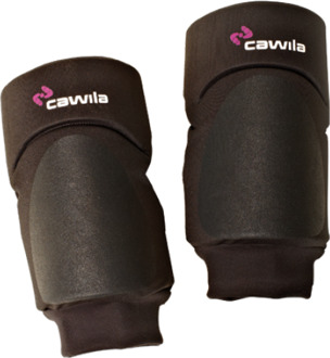Cawila Volleybal Kniebeschermers Premium Zwart - S