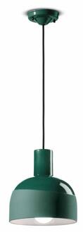 Caxixi hanglamp van keramiek, groen