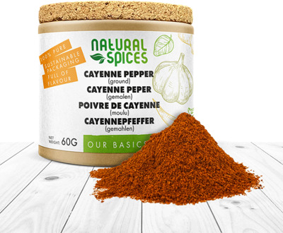 Cayenne peper gemalen - 60 gram
