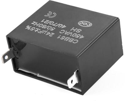 CBB61 Motor Condensator Startcondensator Generator 450V Ac 24 Uf 50/60Hz Voor 400/350/300/250VAC Ul/Ru Vermeld