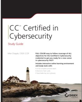 Cc Certified In Cybersecurity Study Guide - Sybex Study Guide - Mike (University of Notre Dame)