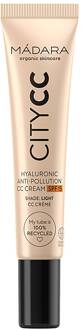 CC Crème MÁDARA City CC Hyaluronic Anti-pollution CC Cream SPF15 Light 15 ml