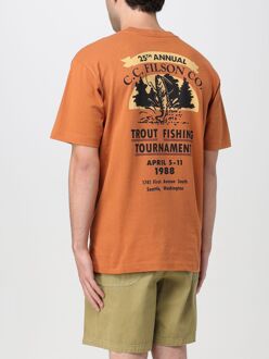 Cc Filson Co Grafisch T-shirt Bruin