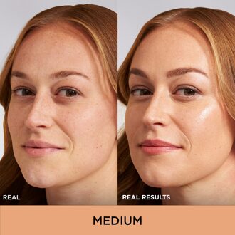 CC+ en Nude Glow Lichtgewicht Foundation en Glansserum met SPF40 32 ml (Verschillende Tinten) - Medium