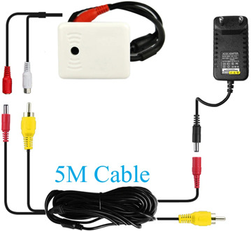 CCTV High Sensitive Microphone Kits Surveillance Audio Pick Up Device 5M Accessories Set For Security Camera DVR NVR System