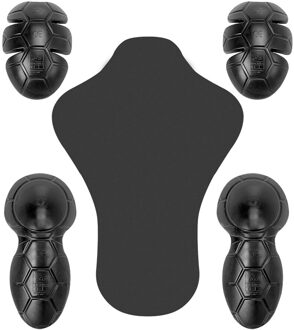 Ce Motorcycle Protector Moto Ellebogen Protector + Back Protector + Mtorcycle Knie Pads Body Armor Set Voor Motorjas + broek 1 reeks