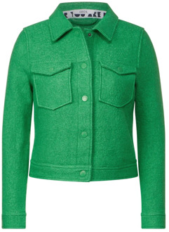 Cecil Light Jackets Cecil , Green , Dames - S