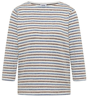 Cecil Top 324668 sporty denim blue - maat S Veelkleurig