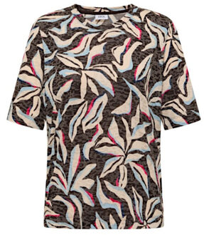 Cecil Top 324820-37493 Veelkleurig - XL