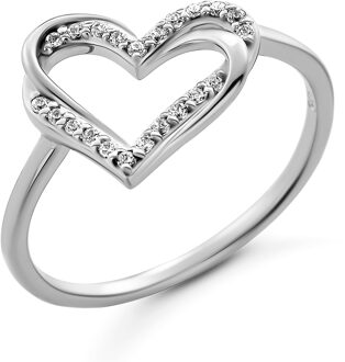 'Cecilia' Dames 925 Sterling Zilveren Ring - Zilver ZR-7584 - R 1/2