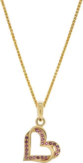 'Cecilia' Dames 925 Sterling Zilveren Set: Ketting + Oorbellen + Ring - Gouden SET-7584/R - N