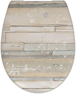 CEDO Pastel Wood Toiletzitting - Siège WC - Multi