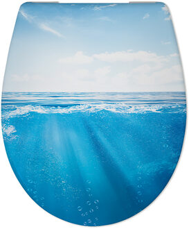CEDO Toiletzitting Cedo Deep Sea Softclose Blauw