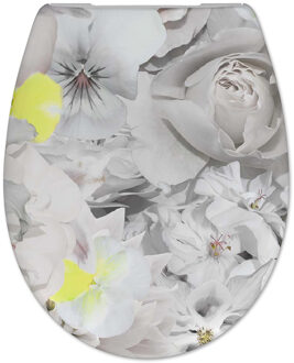 CEDO Toiletzitting Cedo Gardeners Bliss Softclose Grijs Geel