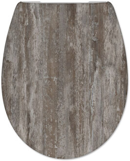 CEDO Toiletzitting Cedo Icebrown Softclose Houtlook Bruin